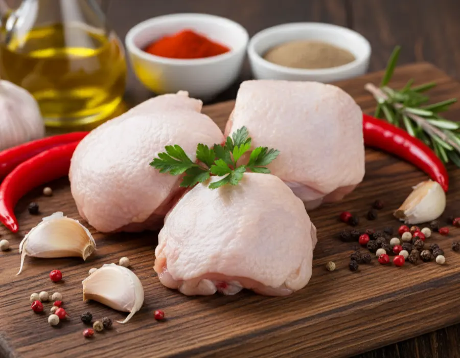 Pollo fresco Pernil